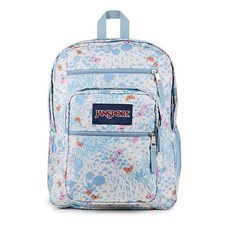 JanSport 노트북 백팩-컴퓨터 가방 2칸 포함 라벤더 애쉬 원사이즈 노트북 백팩 - 2칸 컴퓨터 가방 156516, 플러터링 필드