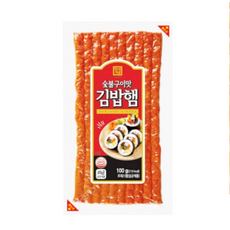 [한성기업]숯불구이맛 김밥햄 200g, 6개, 100g