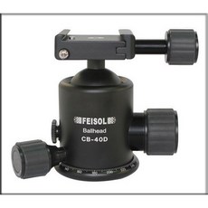 FEISOL CB-40D 球形雲台 (附 QP-144750 快拆板) 承重15kg 台灣製, 1個