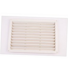 욕실 보일러실 천장 벽면 공기 순환 그릴형 루바 환기구 덮개 150x250 그릴환기구 건축자재