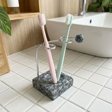 뉴보 칫솔거치대 칫솔꽂이 걸이 통 치솔 홀더 보관함 욕실, 다크그레이, 1개