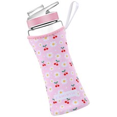 Amintiri 623.7g(22온스) Cirkul 플라스틱 및 스테인리스 스틸과 호환되는 슬리브 Cirkul용 네오프렌 단열 슬리브 핸들 스트랩과 흔들림 없는 베이스가 있, Amintiri 623.7g(22온스) Cirkul 플