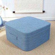 TANC점핑 쿠션 매트 실내 다이어트 유산소 크로스핏 기구 점프 트램펄린, 사각형 라이트 블루