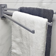 무타공 키친타올걸이 주방 싱크대 행주 수건 걸이 홀더, 화이트