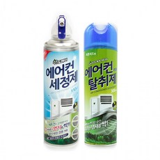 산도깨비 에어컨 세정제 탈취제 1+1 곰팡이/세균/냄새제거, 1개, 1g, 1ml