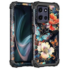 Miqala for Moto G 5G 2026 Case Glow in The Dark Three Layer Heavy Duty Shockproof Full Body Protec