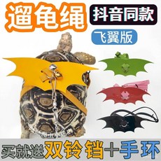 遛烏龜牽引繩背心式套裝 烏龜外出溜龜神器, 1個, 可愛粉 標配,小號