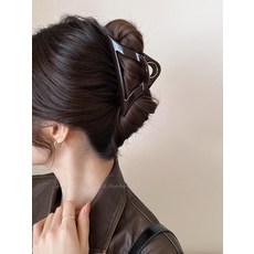 [기하학 디자인] 삼각집게핀 반묶음용 예쁜머리핀 집게삔, 9. 타로 밀크