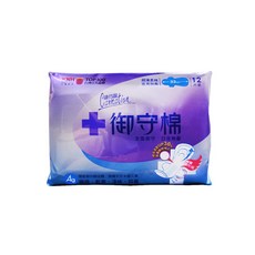 御守棉 夜用加長衛生棉 33cm 12片裝, 1個