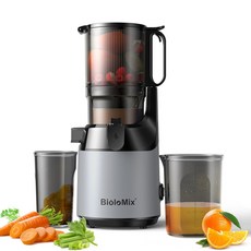 130mm 대용량 저속 착즙기 콜드 프레스 추출기 와이드 마우스 마스티케이팅 주서기, 옵션03) 영국, 옵션01) 220-240V, SJ 023