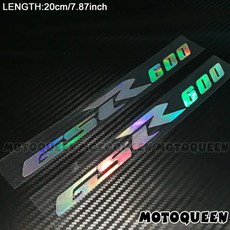 오토바이 반사 탱크 패드 페어링 스티커 데칼, 7. GSR600 Laser, 기본