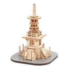 모두의취미 3D목재 전통 문화 입체퍼즐모형 시리즈, 1개, 3D목재 영플래닛 다보탑, 1피스