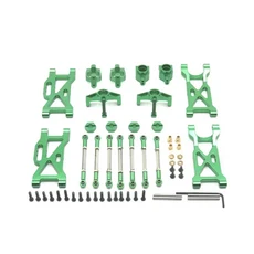 WLtoys 1/10 104001 104002 RC카 업그레이드 부품용 메탈 프론트 스티어링 컵 리어 휠 C시트 풀로드 스윙