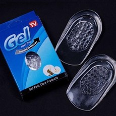 [다옴하우스] 실리콘 신발 깔창 키높이 패드 쿠션 발뒤꿈치 충격흡수, 1개