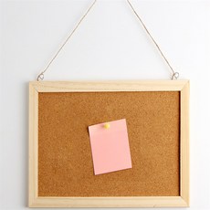 유온랩 코르크 메모판(30x20cm) 벽걸이코르크보드판