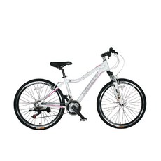 SPORTONE U6 26吋21速 鋁合金登山車(女性都會運動), 白色, 1個