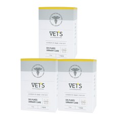 Vets 반려동물 닥터퓌레 영양제, 30회분, 유리너리+결석, 3개