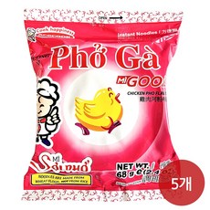 에이스쿡 포가 라면 Mi Pho Ga 67g 베트남라면 worldfood, 5개