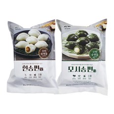 삼립 빚은앳홈 우리쌀로 빚은 흰송편 460g + 모시송편 460g 혼합세트, 920g, 1개