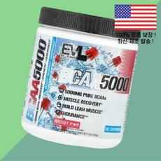 에블루션 뉴트리션 BCAA 아미노산 BACC5000 로켓 팝 9온스 255g EVL Rocket Pop 9oz