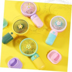 손잡이형 충전식 바람기 야외나들이 운동 통근 휴대간편 접이식 탁상겸용 개인냉방, 상세페이지 참조, 퍼플