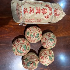 운남 전통 보이차 1998년 하관 소법 숙타 100g, 1개