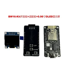 Wifi Kill 지원 4.2G 및 5G RTL8720DN NodeMCU 직렬 포트가 있는 BW16 키트 무선 WIFI 모듈 블루투스, 03 BW16Kit no IPEX 1SET, 01 China Mainland