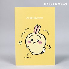 먼작귀 치이카와 그림엽서 5종, 3.우사기