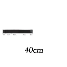 자동차 트렁크 주최자 탄성 고정 벨트 보관 가방 테이프 소화기 인테리어 액세서리, 02 40cm