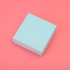 주얼리 케이스 민트블루 7cmX7cm mon+451PJ