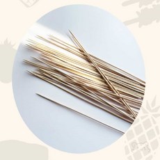 Lunamay 탕후루꼬지 대나무 닭꼬치 꼬지 25cm 100개입