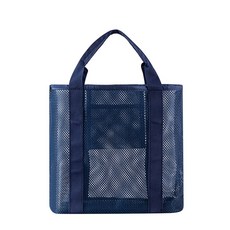 跨境新款手提沙灘包大容量旅行出遊泳衣收納包便攜游泳度假收納袋, 見圖