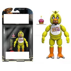 FNAF 프레디의피자가게 프레디 피자가게 나이트메어 폭시 치카 야광 피규어, I