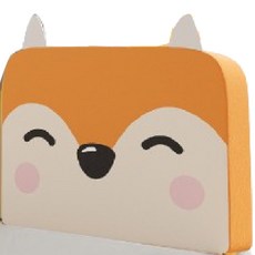 KIDS PARK 組合式嬰兒床圍 (適用床墊高度5-30公分), 狐狸款 (黃色)