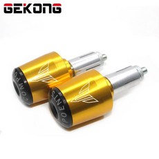 핸들바 엔드용 오토바이 엔드 캡, 1개, 6. Gold-B