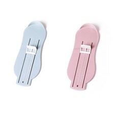 (KC인증) 발측정 발사이즈 발길이 측정기, 핑크, 핑크