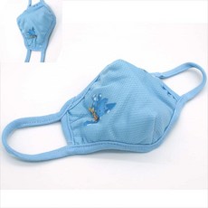 육땨 발루뽀프리텍입체마스크 소형 블루 유아마스크새부리형 어린이마스크 아동마스크