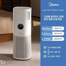 유엔에이트 공기청정기가습기 가정용 대용량 간편세척, RX400Pro, 기본 색상