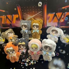 TNT時代少年團 官方正版 三重樓三專 20cm棉花娃娃 一起長大版, 1個, 娃娃+兩套衣服（送三專小卡）,張真源, 張真源