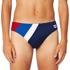 ARENA 남성용 대각선 스트라이프 MaxLife 브리프 수영복 132307