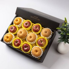 우체국쇼핑 시그니처 최상급 사과배 혼합세트 6kg +부직포가방 사과6+배6, 우체국쇼핑 시그니처 최상급 사과배 혼합세트 6kg +부, 1