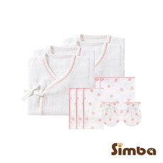 Simba 小獅王辛巴 極柔感紗布柔軟呵護新生套組
