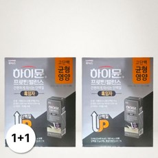 1+1 하이뮨 프로틴 밸런스 단백질 음료 균형 영양 흑임자맛 190ml 16개 2박스 600743