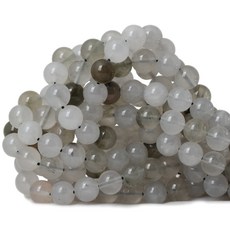 CHEAVIAN 35PCS 10mm 자연 빛 녹색 얼음 규암 CHEAVIAN 35PCS 10mm Natural Light Green Ice Quartzite Crystal Roun