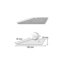 OLFA CKB-2 替刃 (適用於 LTD6/CK-2 美工刀), 1個