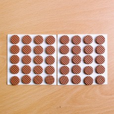 WH 40P 원형 바닥보호패드 실리콘의자커버