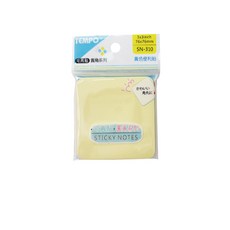 富福里 TEMPO節奏 圓角 便利貼 馬卡龍色系 超黏 便條紙 五色混色 手帳必備, 1個