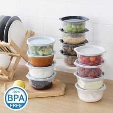 렌지용 반찬통 전자렌지용 냉동 밥보관 650ml, 스카이블루