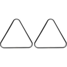 당구 삼각대 프레임 삼각틀 보관 Operitacx 2개 빌리대용 플라스틱 삼각 랙 내구성 경량 설계로 안정성 높음 가정용 게임룸이나 펍에 적합하며 정리에 편리한 미국식