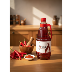 더함 맛있는 고추맛기름 1.8리터, 1개, 1.8L